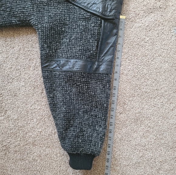 Vintage K. Cosa by Gabrielle Leather Bomber Jacket - Picture 7 of 13